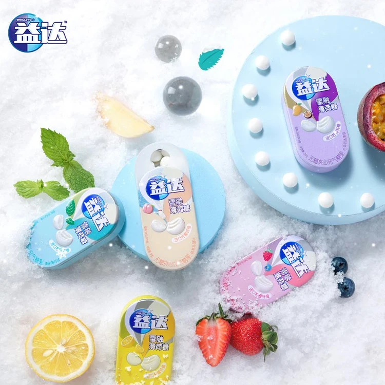 EXTRA Mint new snow melt sugar