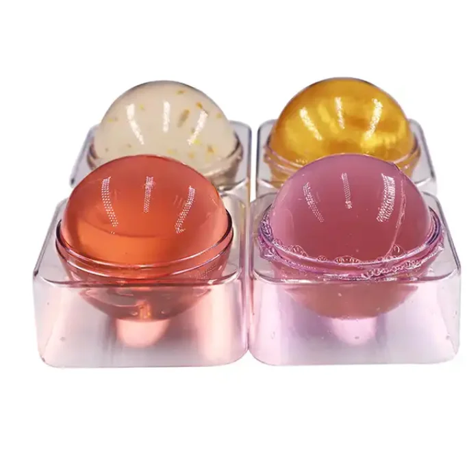 Factory Wholesale plant essential oils gentle cleaning moisturizing elastic jelly balls handmade soap