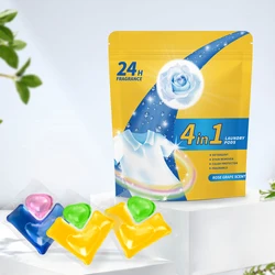 Polyva OEM 10-30g High enrichment liquid pods biodegradable packaging laundry liquid detergent capsules