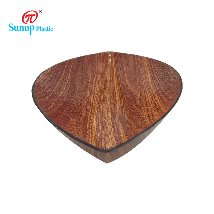 Hot Sale Plastic Boat Shape Serving Tray Sushi Boat Plate