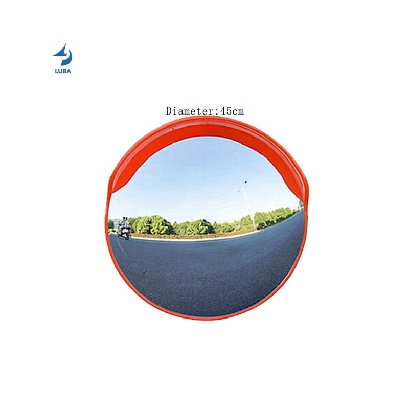 45cm China Manufacturer Convex Driveway Traffic Road Fitted Safety Convex Mirror