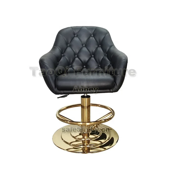 Customized Casino Chair Bar stool Roulette Gaming Slot Chair Machine High Bar Table Poker Metal Golden Bar Counter Furniture
