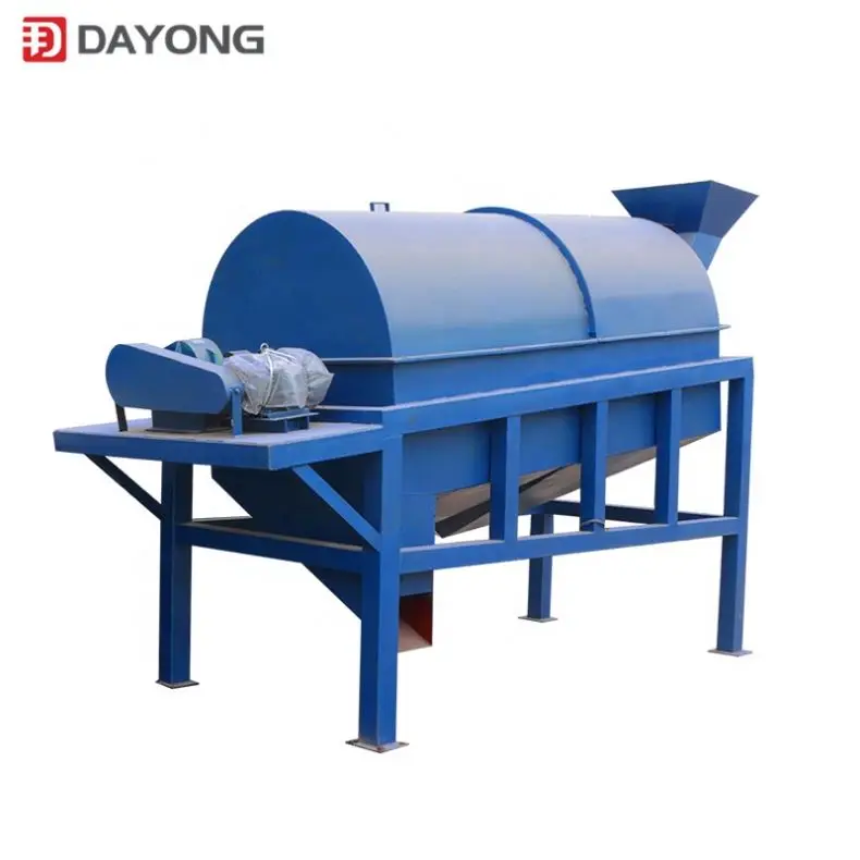 Soil Screener trommel screen machine drum sieve