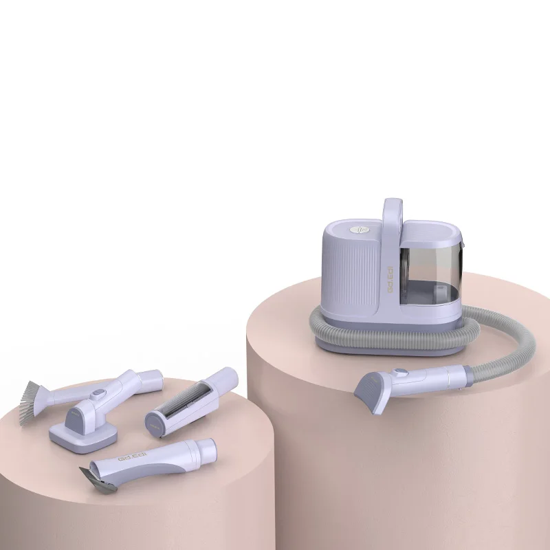 Pet Electric Hair Trimmer Fur Cleaning Hair Grooming Slicker Deshedding Brush Dog And Cat Vacuum Cleaner