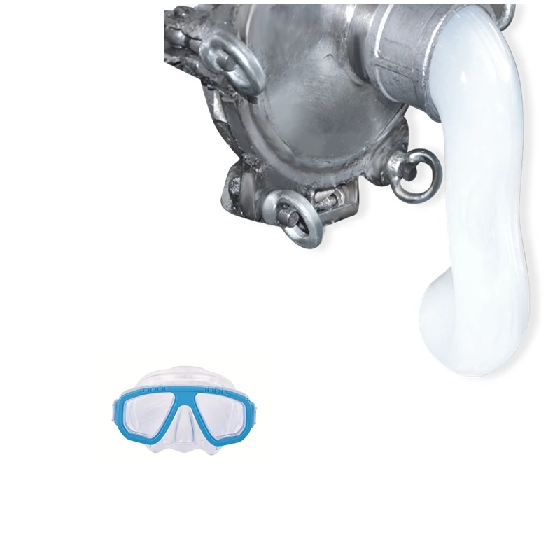 Customized liquid silica gel vacuum mask covers silicone breath gas valve mask respirator rubber products