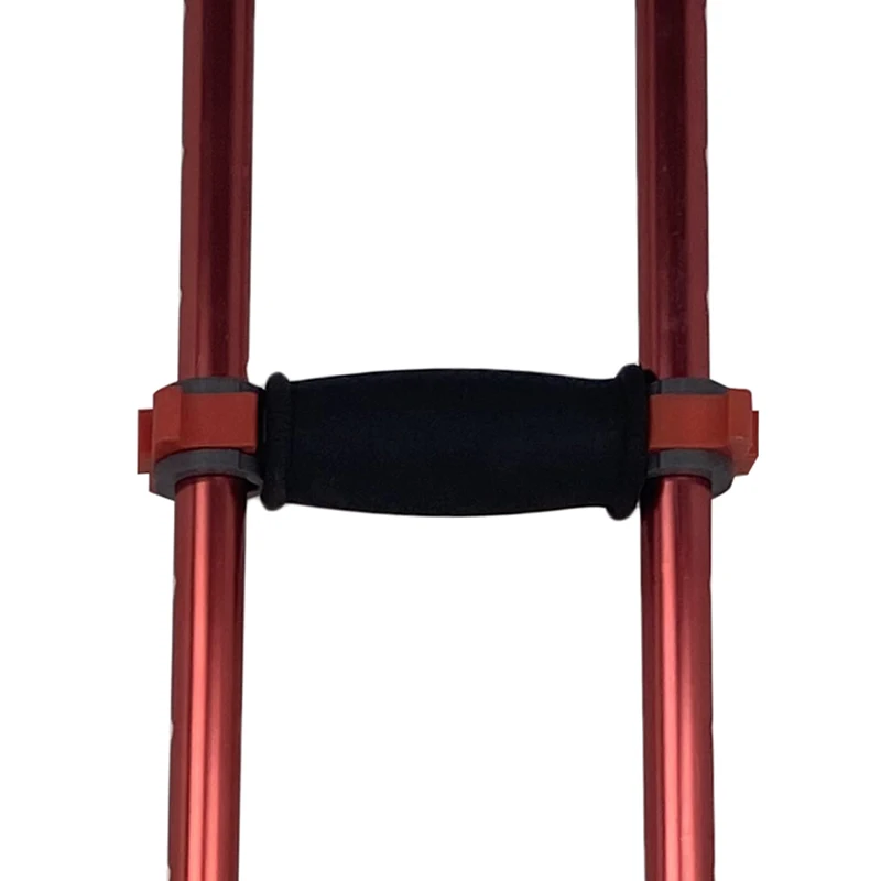 Factory direct selling medical crutches thickened aluminum alloy crutches underarm crutches shock-absorbing sports injury adult