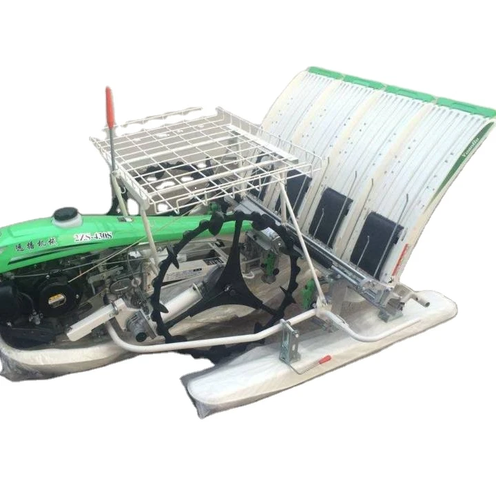 Seeders And Planting Machines Paddy Seeding Machine 4 Row Walk Behind Rice Transplanter