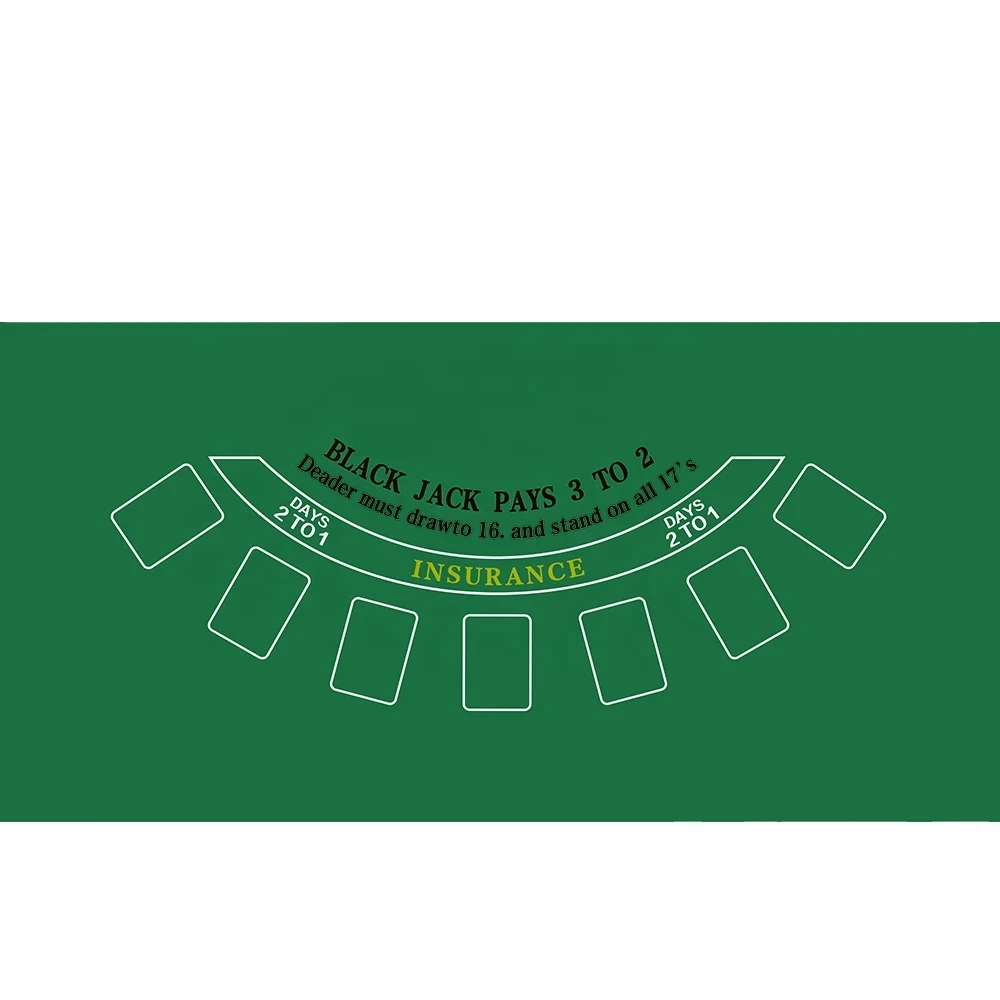 Коврик для Покера из нетканого волокна 120*60*0,1 см, войлочная скатерть, коврик для покерных игр в казино