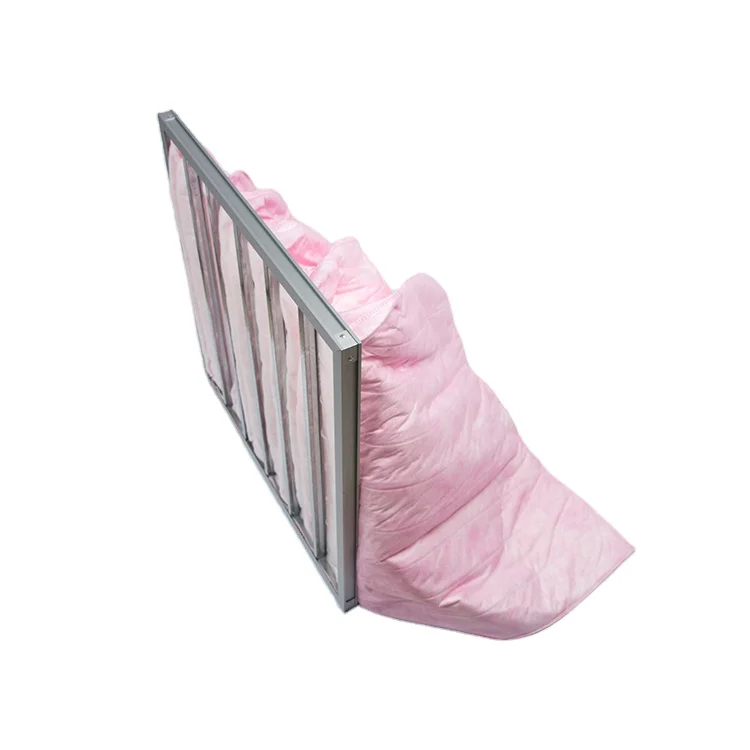 Настраиваемый промышленный со средней эффективностью F5 F6 F7 F8 F9 многофункциональный карманный фильтр для системы фильтрации воздуха в Аху