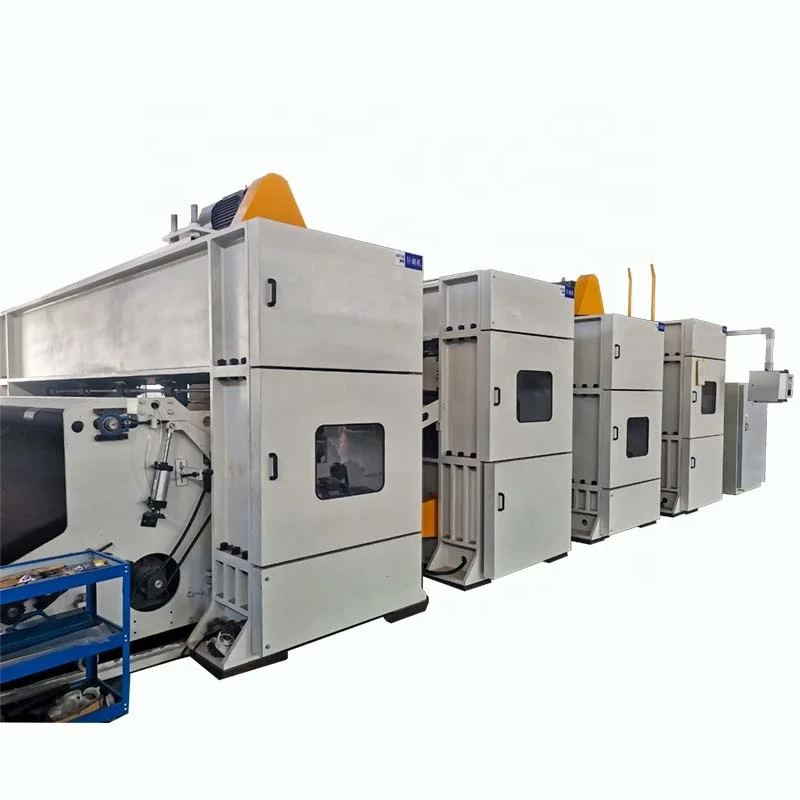 HIWIN  Non woven needle punching machine equipment for waste wool polyester cotton basalt wool carpet