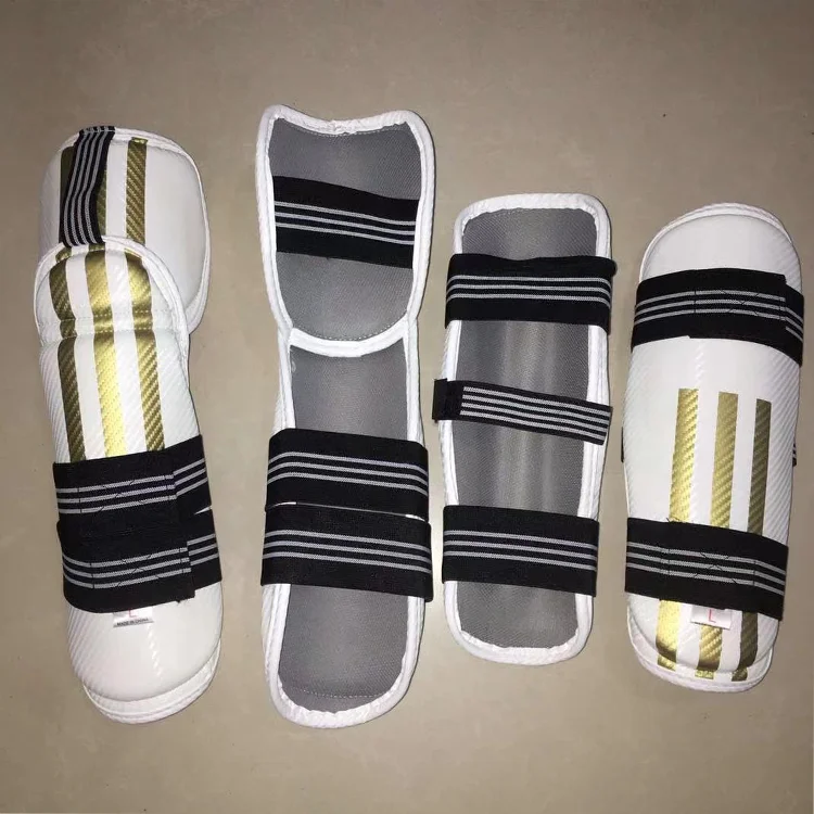 Custom Unisex Eco-Friendly EVA Foam Shin Arm Guards for Karate Taekwondo Featuring Comfortable Instep Guard with Custom Logo