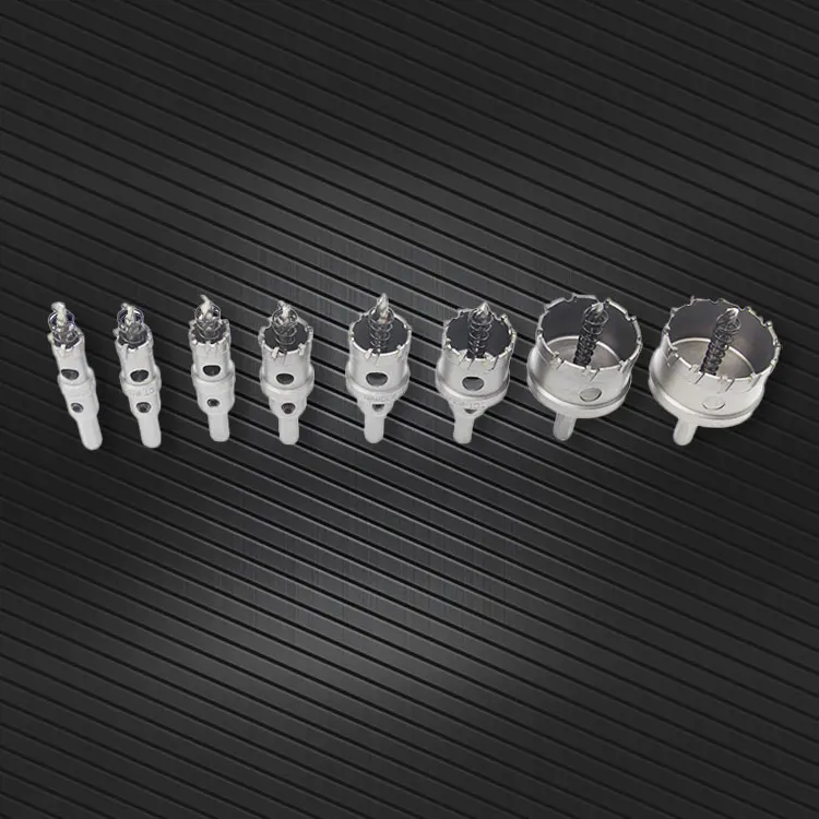 YUERONG 105MM-160MM 135mm Longer Life Enhanced Carbide Tips Black Finished TCT Multipurpose Hole Saw For Cutting Depth 60mm