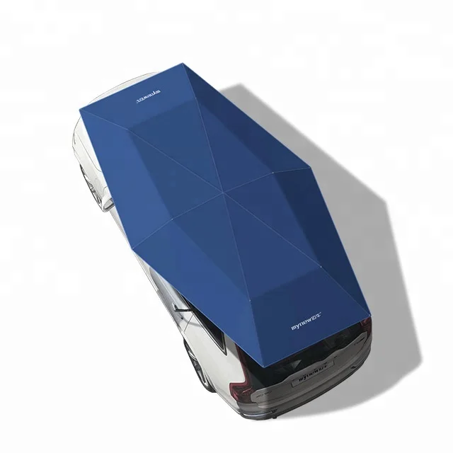 Автоматический наружный автомобильный Зонт Mynew Солнцезащитный зонт для всех автомобилей 4 2