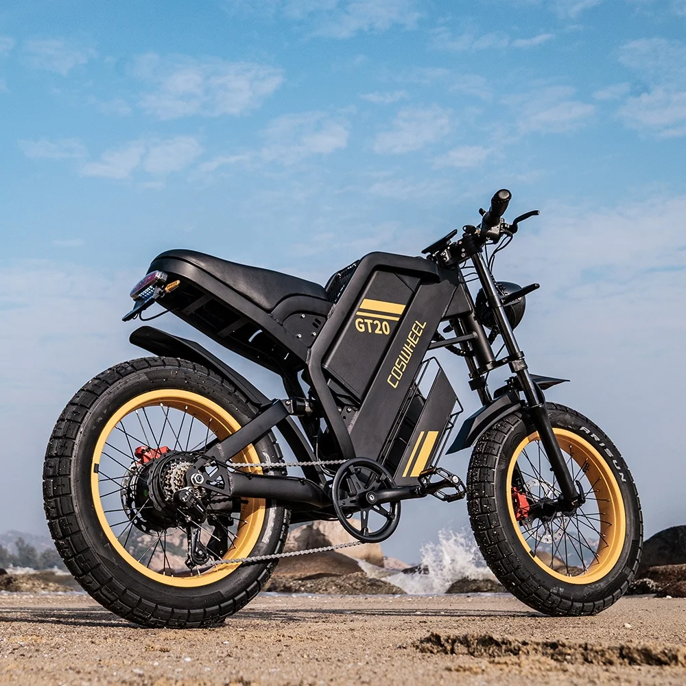 COSWHEEL GT20 48 В 1500 Вт электровелосипед на заказ 60 36 250 горный велосипед EU US Великобритания в наличии высококачественный китайский производитель Fatbike