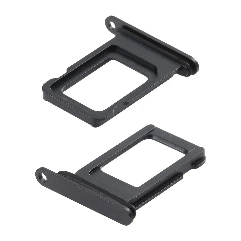 Single Dual Sim Card Tray for iPhone 11 12 13 14 pro max Mini Sim Card Solt S21 Note 20 Mobile Phone Sim Card Tray Replacement