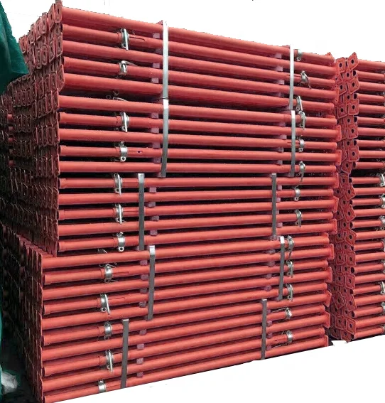 Galvanized pipe adjustable steel support props building steel pillar telescopic scaffold customization