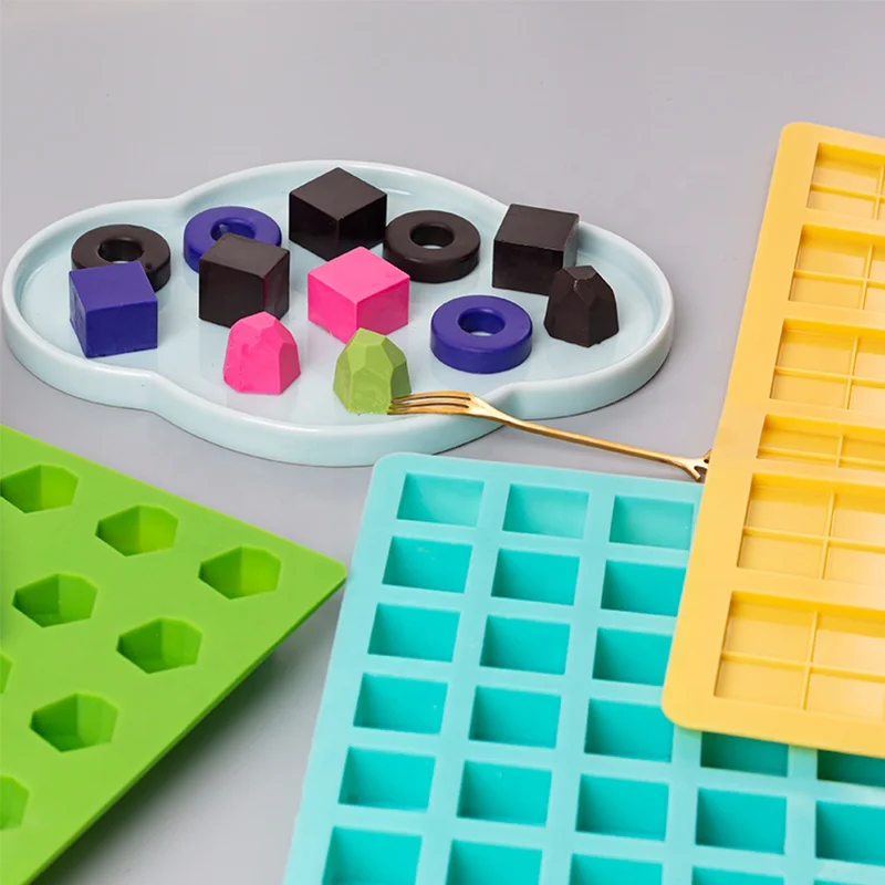 Venta Al Por Mayor Gomitas Multicavidades Caramelo Duro Moldes De Silicona Para Chocolate