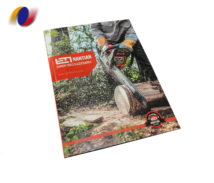 Best Quality A4 magazine Printing with perfect binding play toy magazine book printing