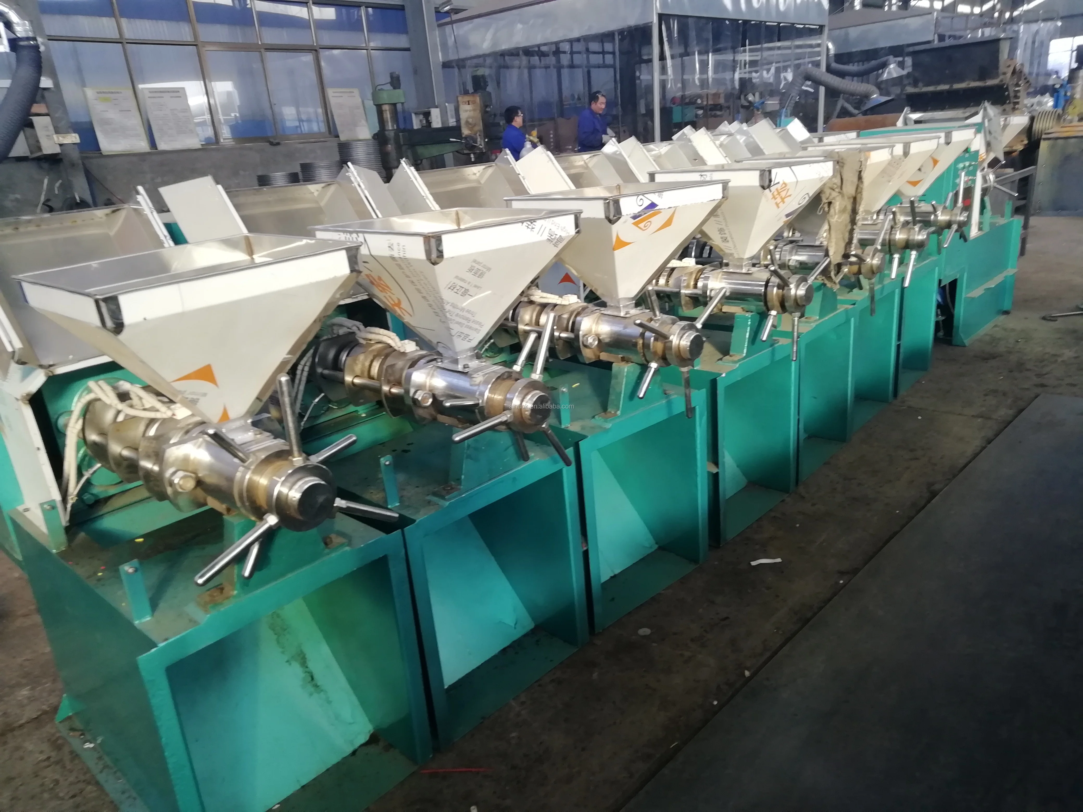 auto 1-5t/h mustured oil been crude palm oil press machine plant