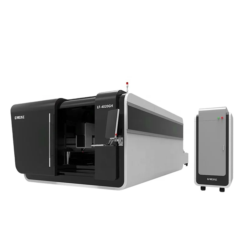 Oem large size 8025 gweike golden supplier euro 8KW 10KW 12KW 20KW multi material fiber laser metal cutting machine