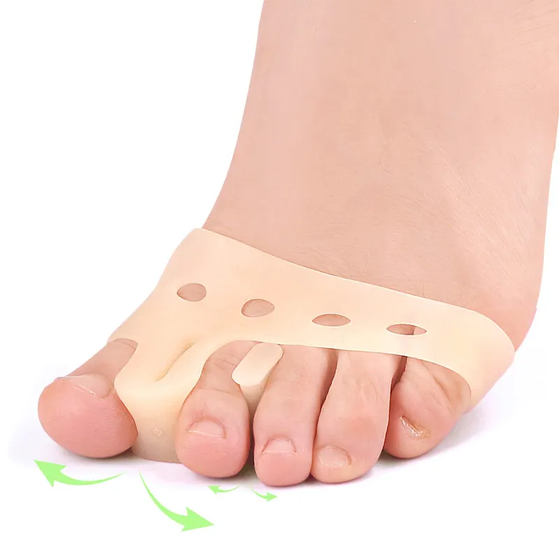 Toe Spacer Bunion Corrector Toe Stretcher Silicone Gel Toe Separator