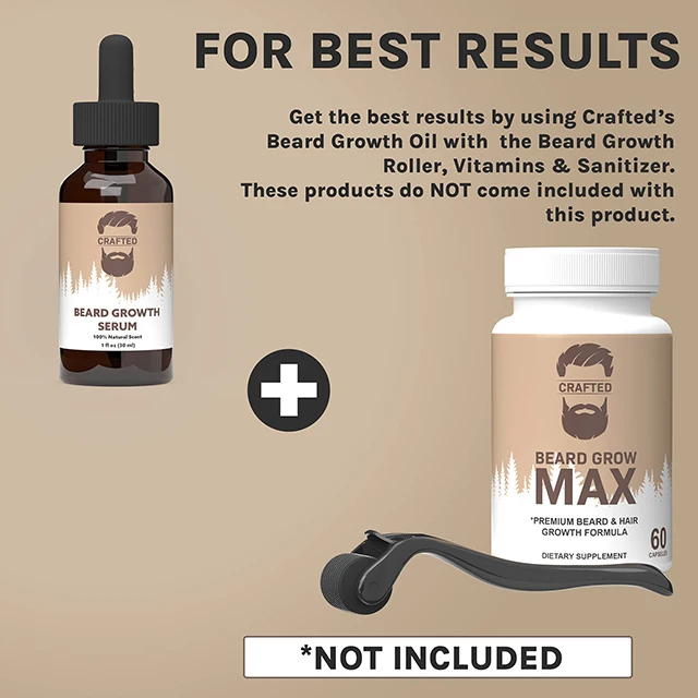 Private Label Custom Natural Organic Vegan Smooth Best Men Care Growth Beard Oil