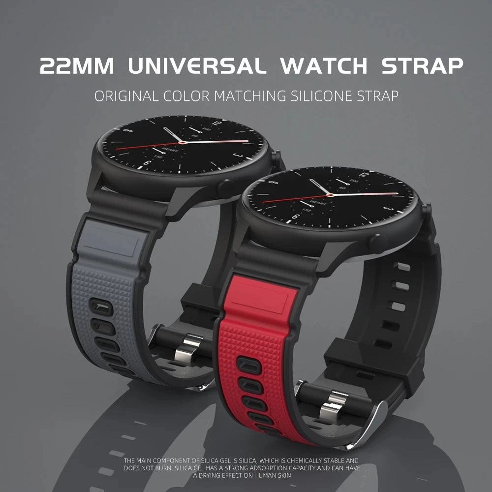 Ремешок силиконовый для HUAWEI Watch GT 2 Pro GT2 46 мм 2E цветной браслет смарт-часов Samsung