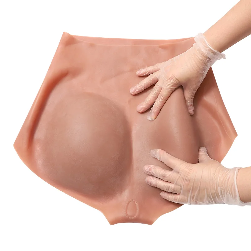 Women Plus Size shaper Silicone Big Buttocks Padding Pants Enhancicng Shaper Large Butts Lifting Natural Bum Shapewear 1.8cm