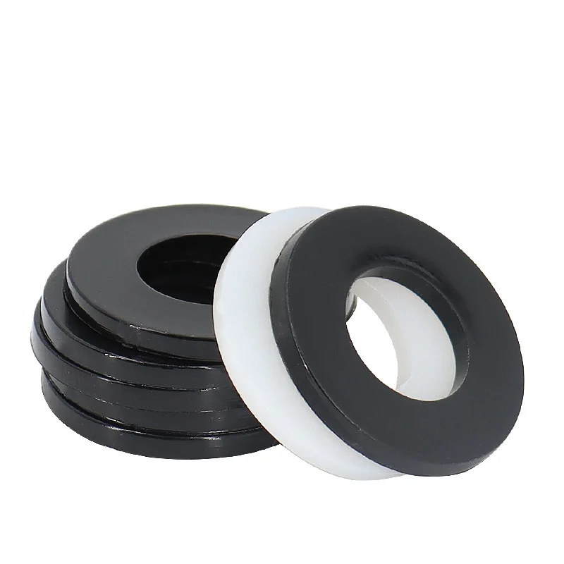 Oem Odm Factory Customize Black White Nylon Plastic Pe Pom Epdm Washer