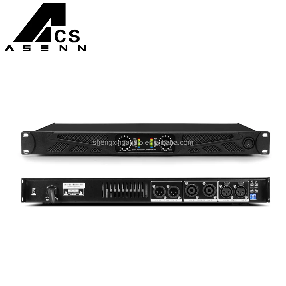 ACS-BG2.6 Класс D профессиональный усилитель мощности 2-канальный цифровой сценический DJ Профессиональный 2*600 Вт