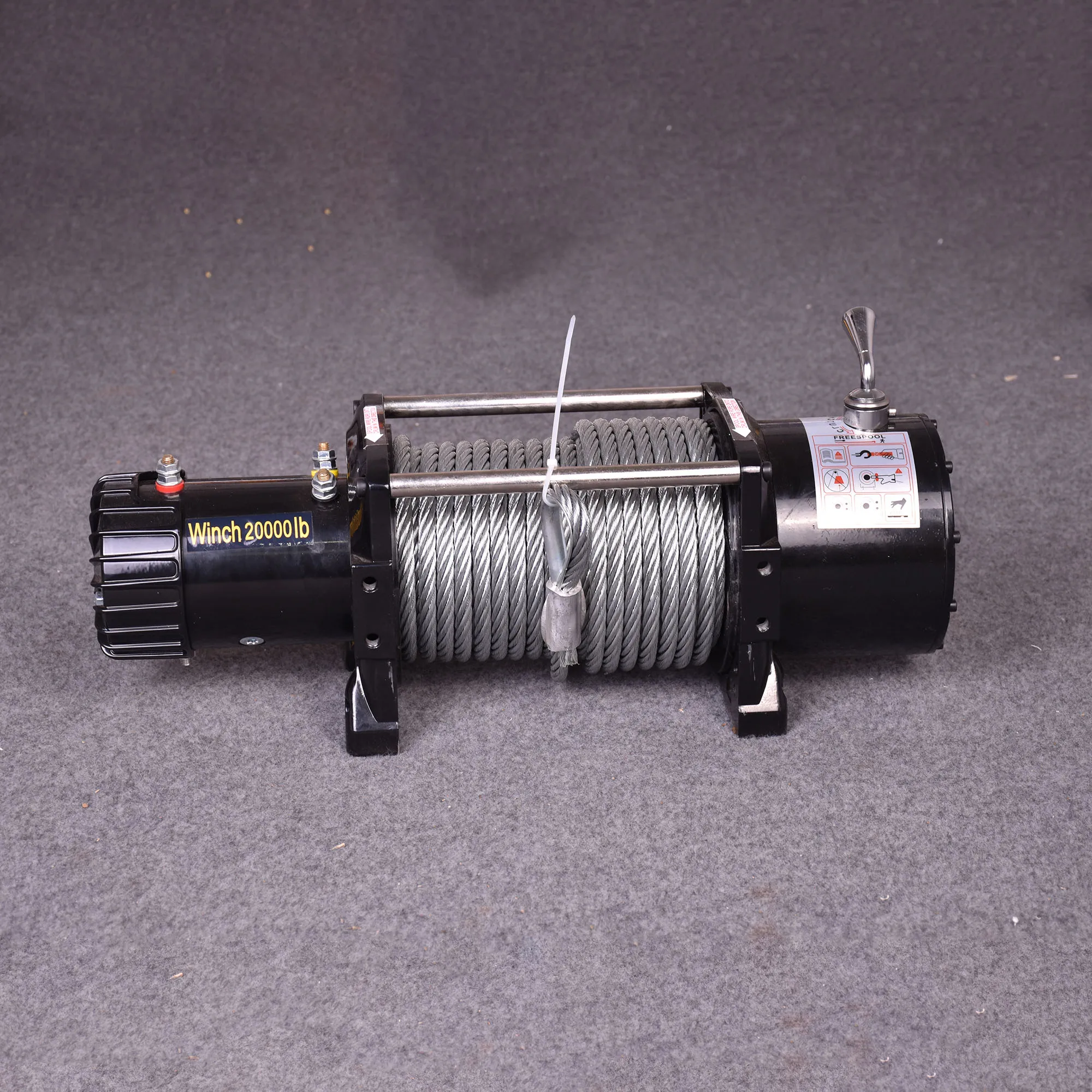 Прямая заводская цена электрическая лебедка для автомобиля 3000 фунтов 12000