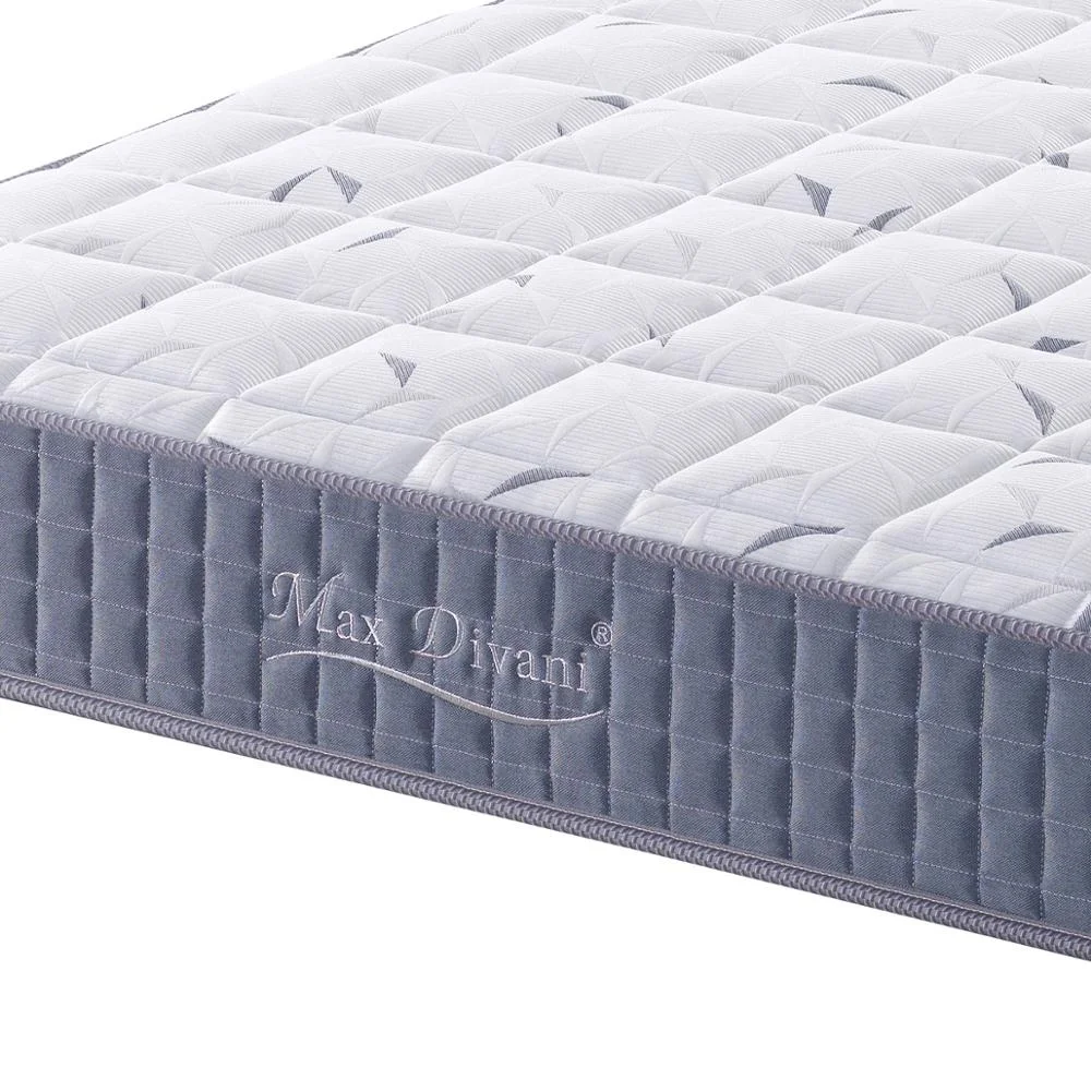 Max Divani luxury king queen size пена с эффектом памяти пружинный малазийский рулон в коробке латексный матрас