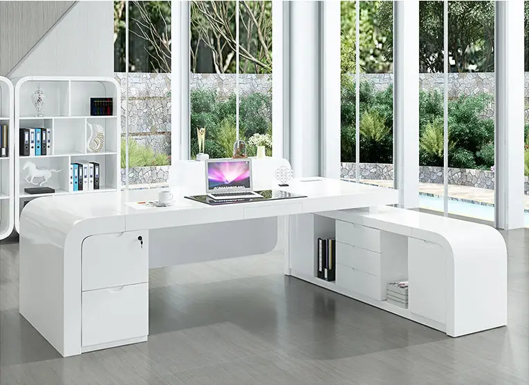 Latest Foshan Commerical Office Furniture CEO Executive Desk