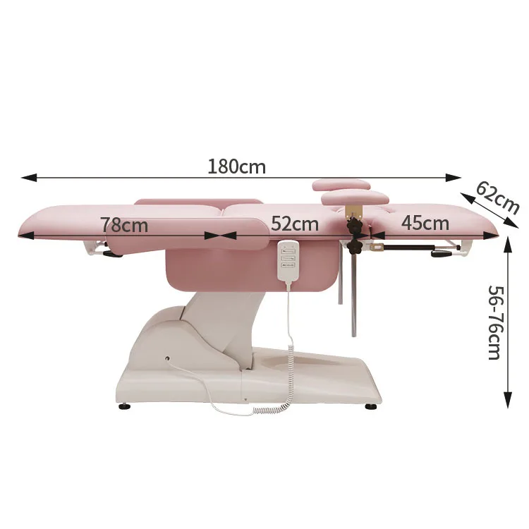 Modern Design Electric Lash Bed for Beauty Salon Spa for Facial Massage & Medical Therapy Factory Price for Gym Use