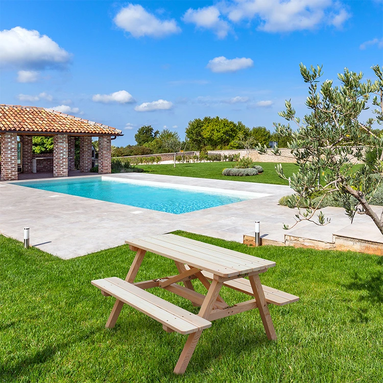 New Arrivals Garden  Camping  Folding Picnic Bench  Wooden Kids Foldable Picnic table