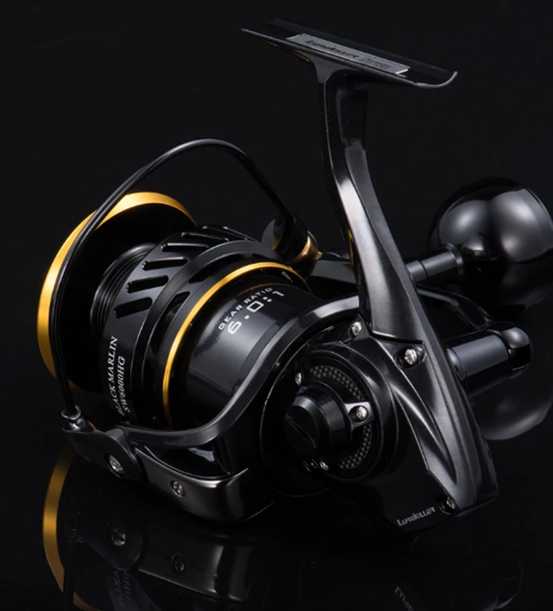 9+1 BB 35 kg Max Drag All Metal Spinning SW4000XG/5000XG/6000HG/10000HG Popper Fishing Reel