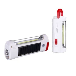NEW factory hot cob usb solar  rechargeable  torch light  For Sell
