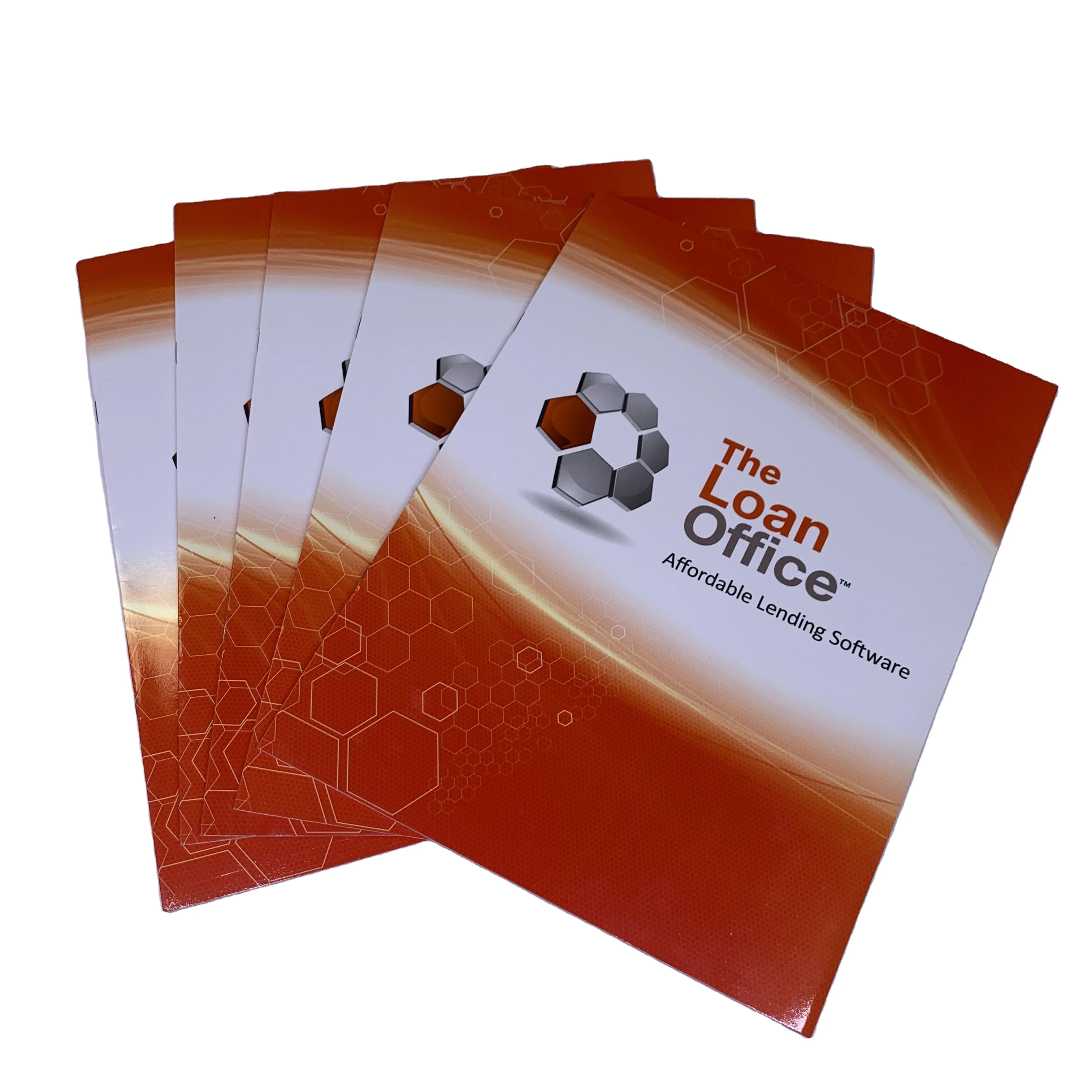 Saddle-stitch product brochure pamphlet printing Catalog Printing Custom Design