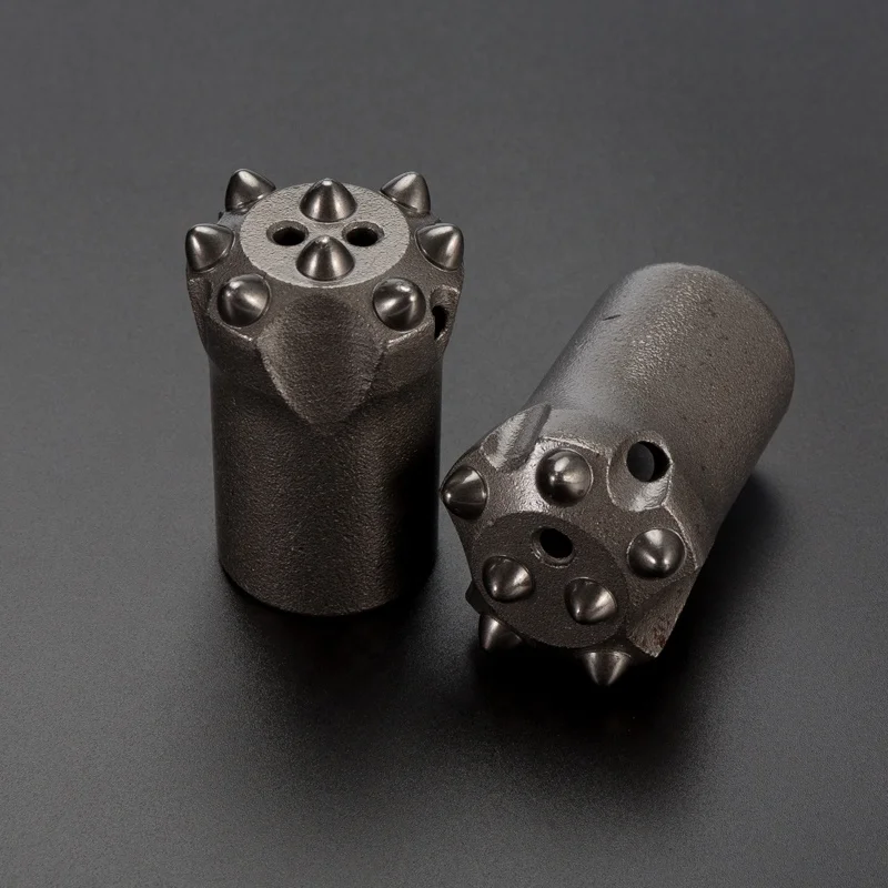 34mm 7 Buttons Tapered Button Drill Bit for Jack Hammer Thread Rock Drilling Tool