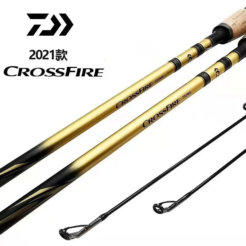 DAIWA CROSSFIRE литье и спиннинг удочка