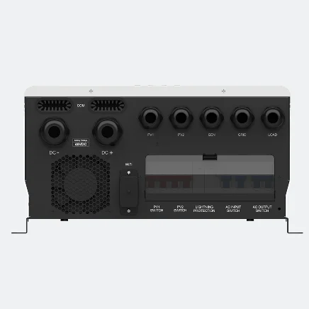 MUST PV 250V 8- 12KW 100A/200A DC Start WIFI Monitoring Function Inside BMS Function LOW FREQUENCY SPLIT PHASE SOLAR INVERTER