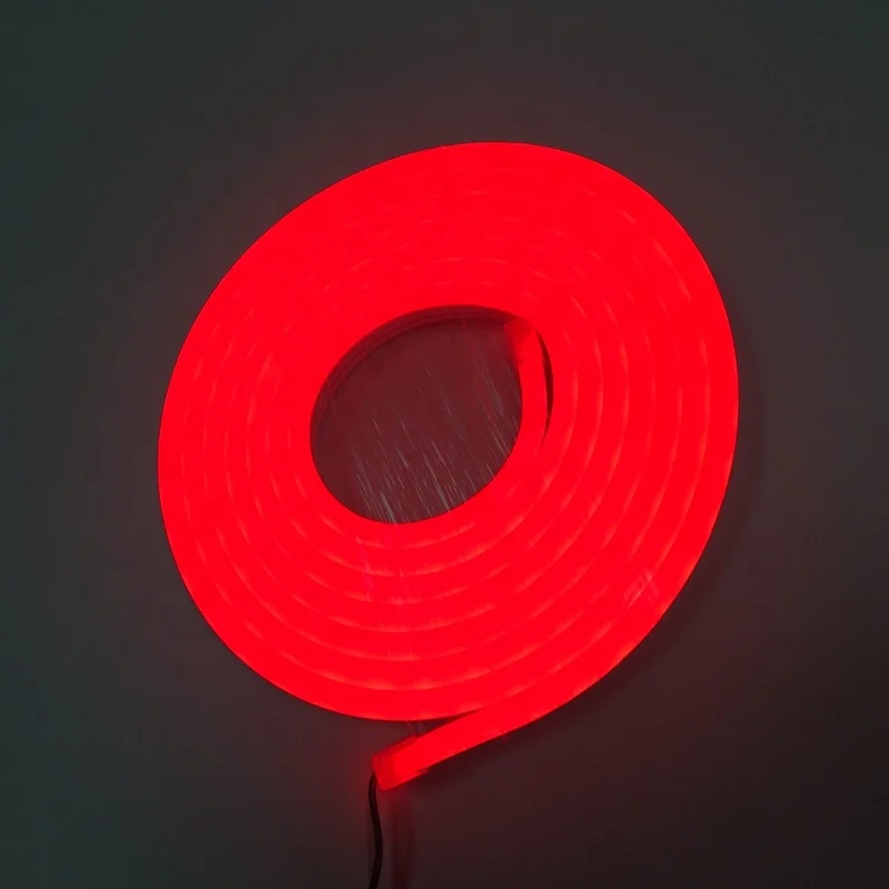 
factory supply silicone 6mm super slim neon tube rope lights 
