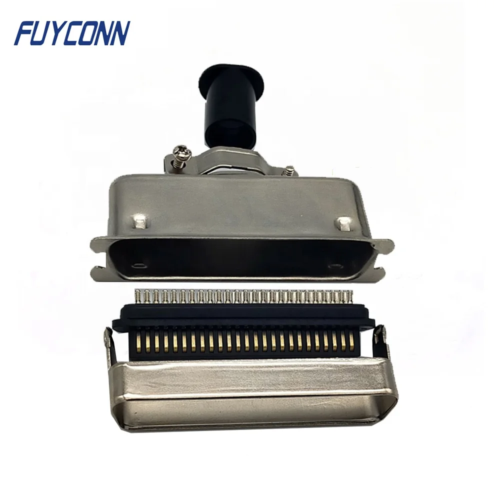 Straight Metal Hood 57-30140 57-30240 57-30360 Solder pin Connector, 57-30500 50Pin Male Centronic Connector with Solder Cup