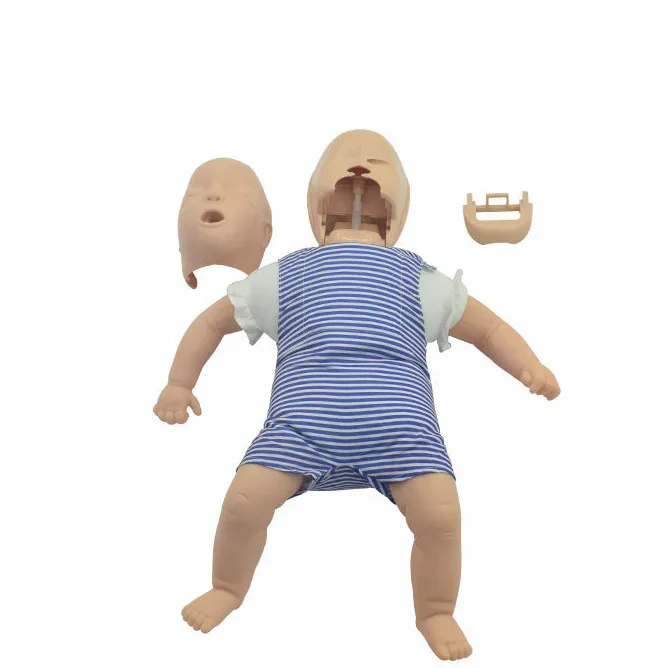 CPR dummy first aid  airway obstruction medical training manikin  cardiopulmonary resuscitation simulator