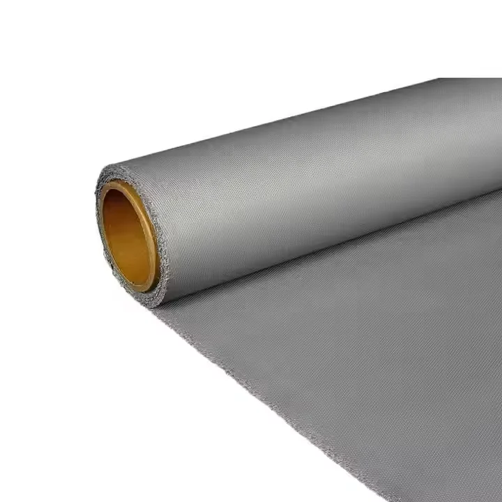 Silicone Coated Fiberglass Fabric High Temperature Resistant Fireproof Heat Insulation Material Fire Blankets