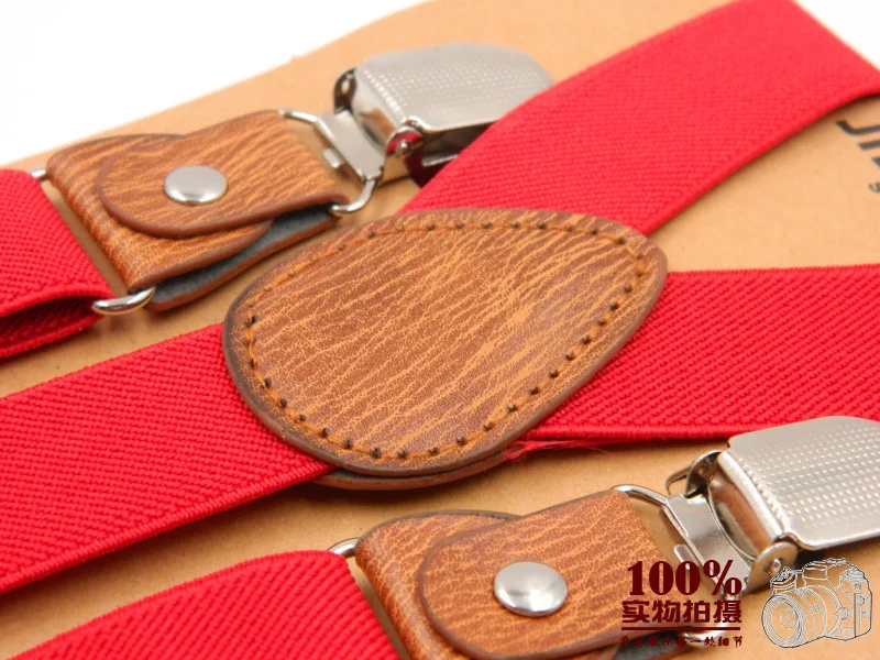 Soild Color Children Belt Baby Boys Girls Suspenders Clip-on Y-Back Braces Elastic Kids Adjustable Suspenders