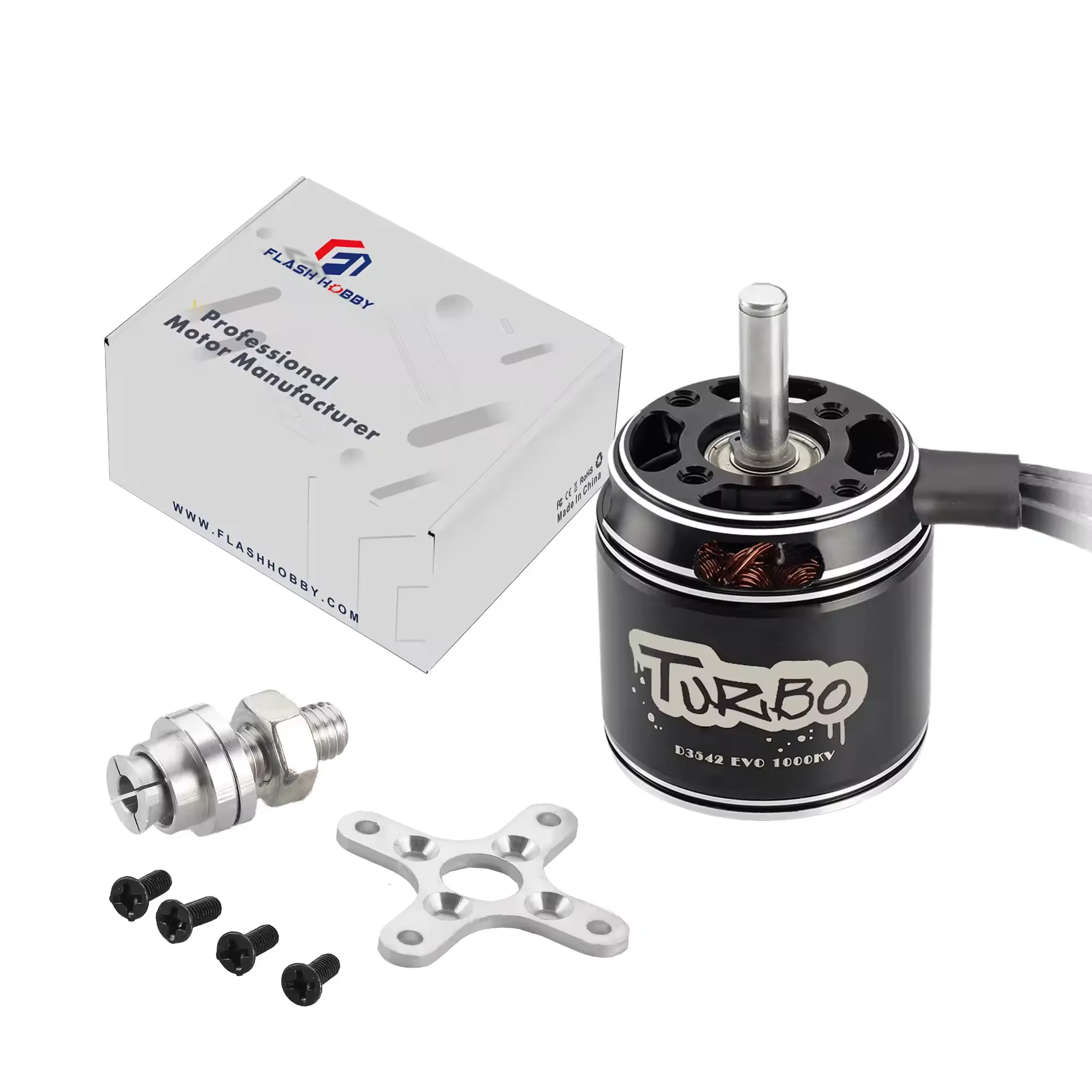 FLASH HOBBY D3542EVO 3542 2820 1000/1250/1450kv brushless motor for multi rotor remote-controlled aircraft