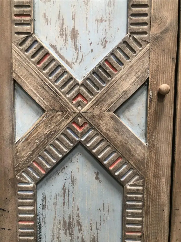 wholesale furniture Europe style recycle wood wardrobe