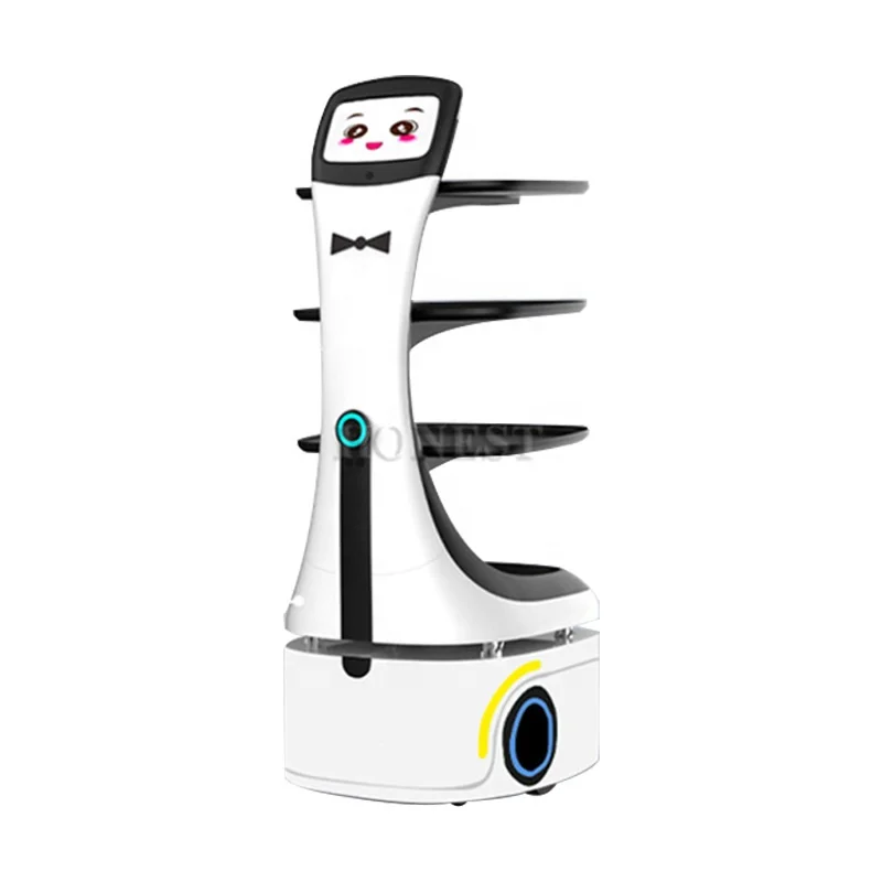 Easy Operation Robot Waiter For Sale / Food Delivery Robot / Electric Robot