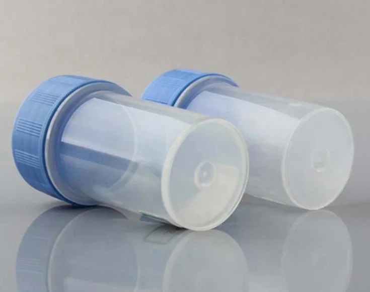50ml Plastic Lab Food Aloe Empty cosmetic medical Pharmaceutical bottles Cap Dual layer Medicine Pill Capsule Jar Container 0525